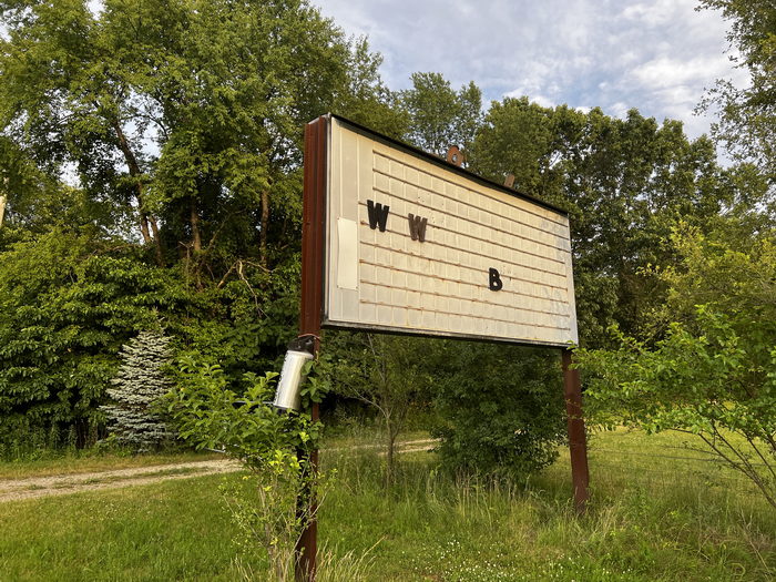 M-60 Drive-In Theatre - July 2 2022 Photo (newer photo)